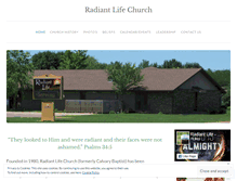 Tablet Screenshot of marshallradiantlife.org